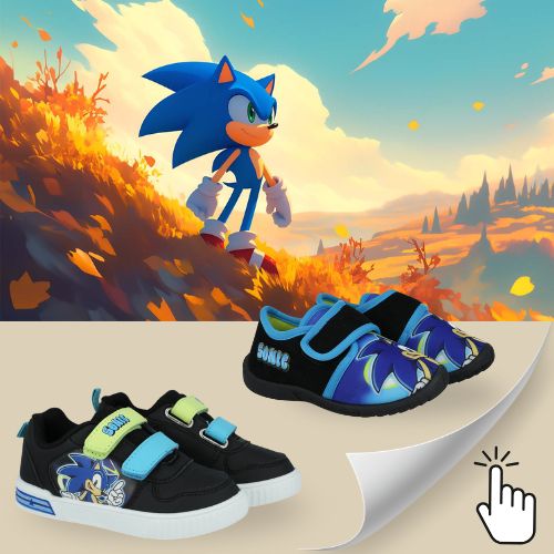 Sonic kapcie papcie do przedszkola do szkoły butyanalata.pl