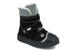 Bartek kozaki dla chłopca BARTEK 11017103 czarne ocieplane buty na rzep