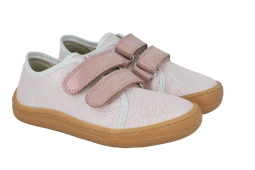 Półbuty Froddo G1700379 barefoot dziewczęce kapcie na rzepy zmienne obuwie gładkie bez wzoru