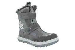 Śniegowce dziewczęce PRIMIGI 2879611 GORETEX wysokie rzepy szary