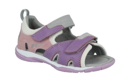 Sandały skórzane dziewczęce Bartek