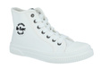 Trampki damskie Lee Cooper LCW-23-44-1607L wysokie białe tenisówki nad kostkę