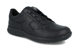 Półbuty JOMOS 322342 czarne skórzane tęgość K