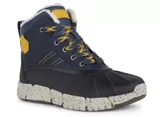 Śniegowce chłopięce GEOX J049XD granatowy AMPHIBIOX