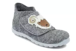 Kapcie Superfit 1-800295-2510 owieczka filcowe na rzepy