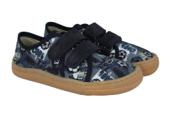 Barefoot Froddo G1700379-26 chłopięce obuwie na rzepy