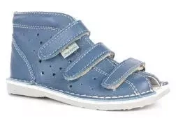 Obuwie dziecięce Danielki T105L profilaktyczne jeans lico