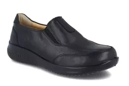 Półbuty Jomos 857204 skórzane damskie slip on szeroka tęgość K