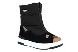 Kozaki dziecięce Bartek 14651 czarny wełniana wyściółka skóra naturalna membrana