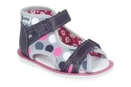 Obuwie profilaktyczne Postęp - Renbut 191 obcas Thomasa popiel fiolet