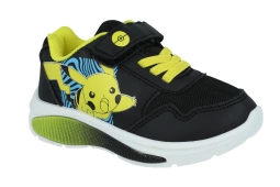 Czarne sneakersy z Pikachu świecące Pokemon