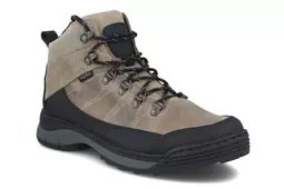 NAGABA 442 beż męskie ocieplane trzewiki do koski zimowe buty ze skóry