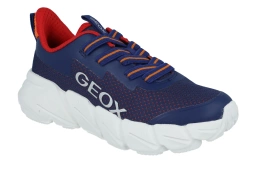 Sneakesry GEOX J46N1A granatowy sportowe buty z grubą podeszwą FLEXYPER FAST membrana  lekkie