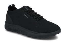 Czarne sneakersy GEOX U15BYA membrana GEOX respira technologia SPHERICA
