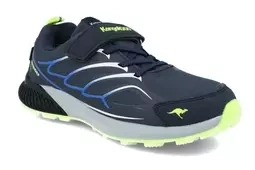 Półbuty trekking chłopięce KangaROOS 18802 granatowe membrana