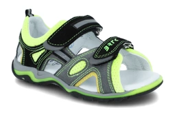 Sandałki profilaktyczne BARTEK 16176 czarny, szary