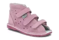 Kapcie Danielki T125L profilaktyczne róż BABY GIRL haft