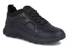 Sneakersy damskie GEOX D26NUC SPHERICA czarny skórzane