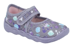 Kapcie Superfit 1-006272-8510 obuwie zmienne dla dziewczynki pantofle domowe