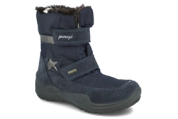 Śniegowce dla dziewczynki PRIMIGI 6878500 GORETEX wysokie kozaki na rzepy szary