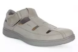 Półbuty letnie Jomos 463315 szary szeroka tęgość H