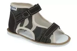 Kapcie profilaktyczne Postęp - Renbut 191 obcas Thomasa brąz moro