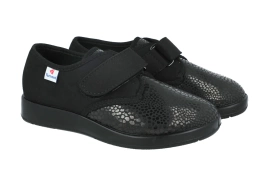 Półbuty damskie Varomed stopa cukrzycowa tęgość L na rzep