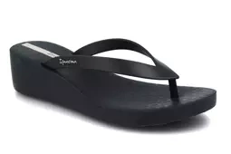 Japonki Ipanema 26748 czarny klapki na koturnie SELFIE