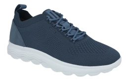Sneakersy GEOX U15BYA niebieski membrana GEOX respira system SPHERICA przewiewne