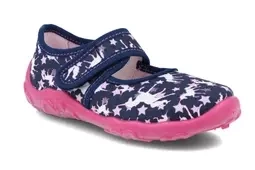 Kapcie dziewczęce Superfit 1-800283-8030 granatowy