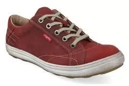 Półbuty męskie Nagaba 410 czerwony crazy solidne buty ze skórzaną wyściółką