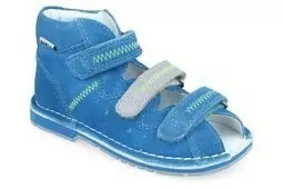 Bartek sandały profilaktyczne 8920066 skórzane kapcie zmienne na rzepy