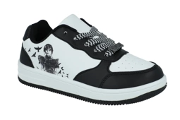 Sneakersy Wednesday 0090 białe niskie dziewczęce skórzane