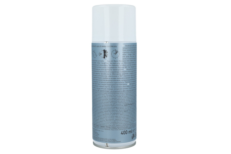 Nano deo Silver dezodorant do obuwia z jonami srebra odświeżający 400 ml