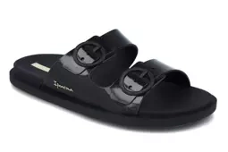 Klapki Ipanema 26877 czarny damskie klapki plażowe FOLLOW
