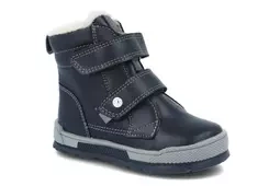 Kozaki chłopięce Bartek 21469 granatowy z szarym