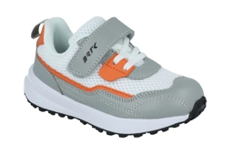 Sportowe półbuty Bartek 15042403 szary skórzana wkładka przewiewne lekkie sneakersy