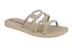 Klapki Ipanema 26979 beż damskie klapki plażowe SOLAR SLIDE