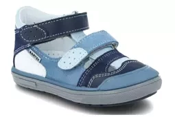 Sandały pełne Bartek 81885 granatowy chłopięce profilaktyczne buty letnie