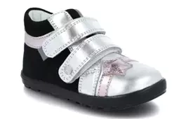 Trzewiki Bartek 11733 roczki skórzane pierwsze buciki czarne