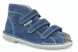 Obuwie chłopięce Adamki 012 profilaktyczne jeans