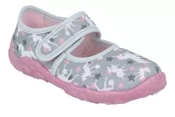 Kapcie dziewczęce Superfit 1-800283-2030 szary