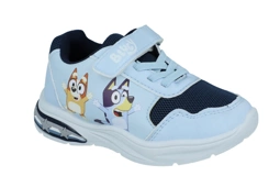 Sneakersy Bluey 0095 dziecięce buty sportowe z białą świecącą podeszwą