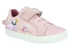 Sneakersy GEOX B25D5C różowy dziewczęce sportowe półbuty membrana skórzana wkładka