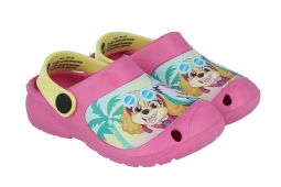 Klapki dla dziewczynki Psi Patrol 12400 letnie buty do wody krosky dziewczęce