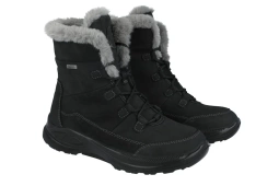 Kozaki damskie Jomos 860996 czarne tęgość K