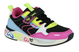 Buty sportowe dla dziewczynki Primigi 7958311 kolorowe sneakersy na rzep multikolor