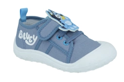 Buty dziecięce Bluey trampki 6323 na rzep sportowe buty z białą podeszwą