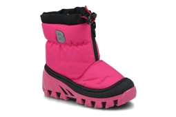 Śniegowce Bartek 14624003 ciepłe buty zimowe dla dziewczynki z grubą wyściółką