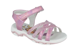 Sandały dziewczęce Psi Patrol 9190 różowe sandałki dziewczęce lekkie na rzepy